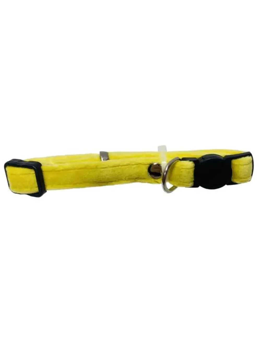 Brand New Breakaway Puppy Collar - Adjustable Size and Super Soft Velvet yellow